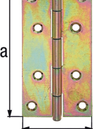 Bisagra GAH altura 64 mm ancho 34 mm (3000200473)