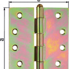 GAH hinge height 100 mm width 100 mm ( 3000200532 )