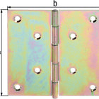 Cerniera GAH altezza 60 mm larghezza 60 mm ( 3000200547 )
