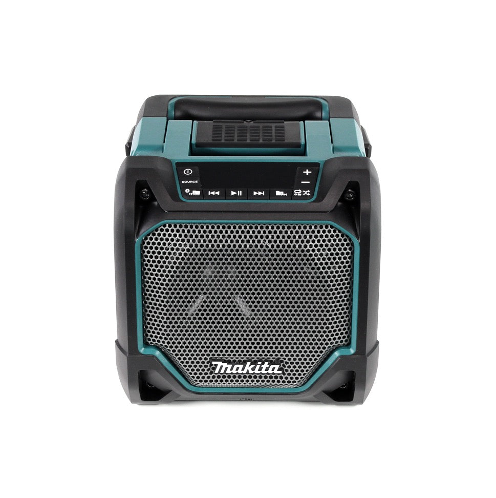 Makita DMR 202 Altavoz a batería 12 - 18 V AUX Bluetooth Solo - sin batería, sin cargador