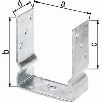 GAH U-post support ETA-10/0210 121x150x100x60mm ( 3000200725 )