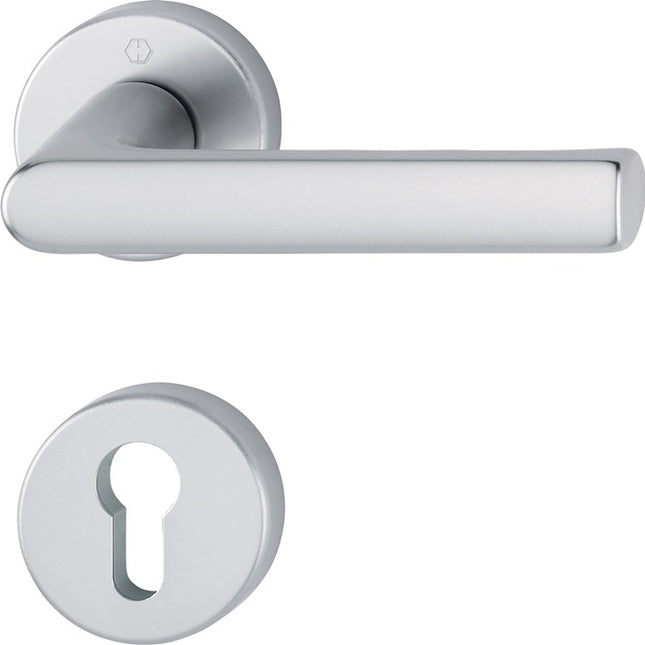 Juego de rosetas F1 de aluminio HOPPE Hamburg 1700 / 42KB/42KBS ( 3000203127 )