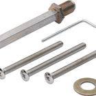 Juego de fijación HOPPE K/G pasador rápido 2410/3410 juegos de protección intercambiables 8 x 85 mm (3000209247)