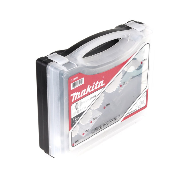 Makita D-24898 9-teiliges Lochsägen Set - für Elektriker + Auswurffeder und 2x Aufnahme mit Zentrierbohrer - Toolbrothers