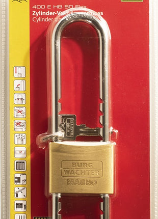 BURG-WÄCHTER serrure à cylindre cadenas largeur du corps 50 mm (3000251242)