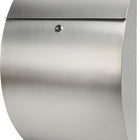 BURG-WÄCHTER letter box Riviera 3835 Ni height 460 mm width 335 mm depth 130 mm ( 3000253502 )