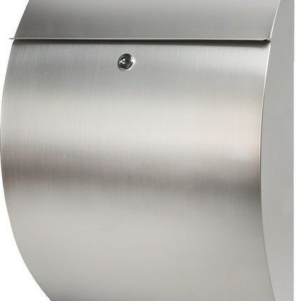 BURG-WÄCHTER letter box Riviera 3835 Ni height 460 mm width 335 mm depth 130 mm ( 3000253502 )