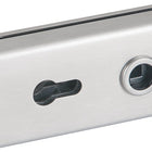 HERMAT glass door lock 6083 PZ - Genova stainless steel matt ( 3000253943 )