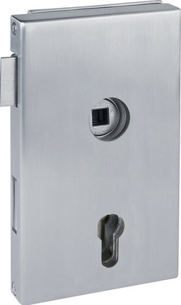 HERMAT Serrure de porte en verre 6053 PZ R - Molina inox mat ( 3000253948 )