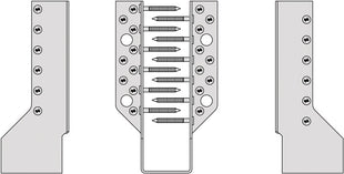 Colgador vigueta SIMPSON STRONG TIE BSN100/140 2 mm (3000257341)