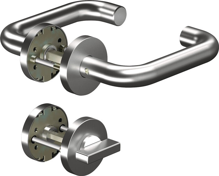 Juego de rosetas OGRO CORE8100 8mm / 6501 / 7122 WC AL aluminio F1 (3000267198)