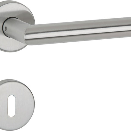 Juego de manillería APTEC Basic 02 acero inoxidable 60 acero inoxidable mate ( 3000267250 )