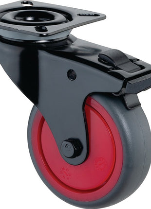 BS ROLLEN Roulette pivotante avec frein Roue Ø 75 mm Capacité de charge 60 kg ( 3000275253 )