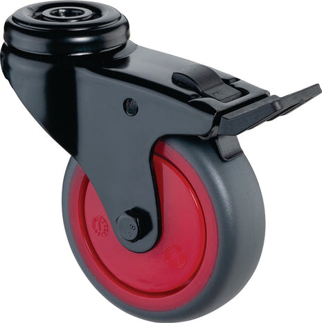 BS ROLLEN Roulette pivotante avec frein Roue Ø 75 mm Capacité de charge 60 kg ( 3000275257 )