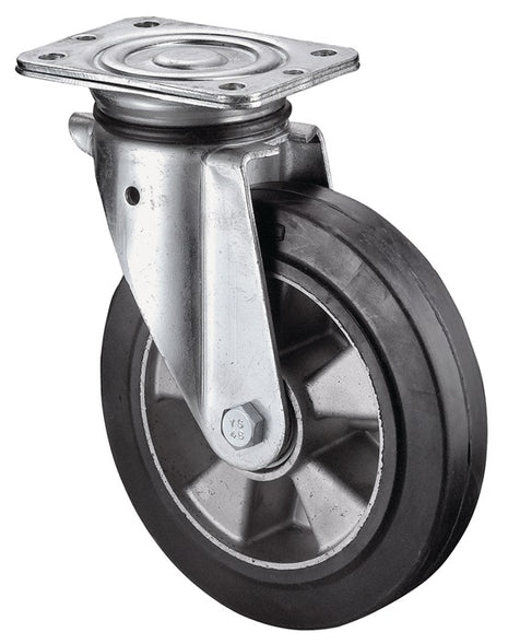 BS ROLLEN Roulette pivotante pour charges lourdes Roue Ø 200 mm Capacité de charge 450 kg ( 3000275445 )