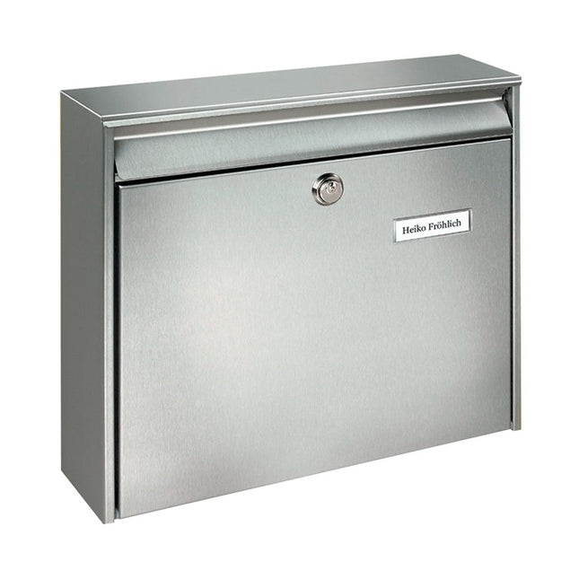 Buzón BURG-WÄCHTER Borkum 3877 Ni altura 322 mm anchura 362 mm profundidad 100 mm ( 3000290112 )