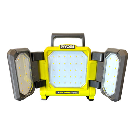 RYOBI RLPH18-0 Hybrydowa lampa panelowa LED 18 V 3000 lm ( 5133005397 ) Solo - bez akumulatora, bez ładowarki