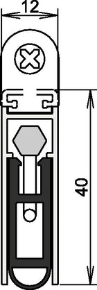 ATHMER Türdichtung Kältefeind Allround® 1-1075 1-seitig Länge 1083 mm ( 3327023194 )