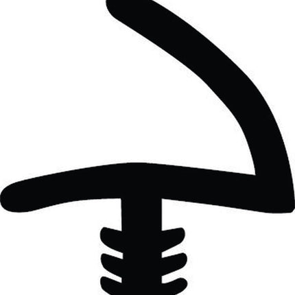 Junta de tope de puerta ELLEN L 2755 DIY longitud 5 m para fresar (3327023261)