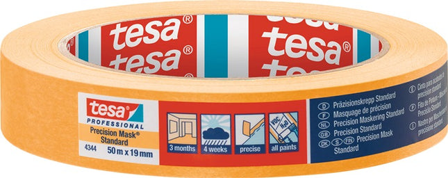 TESA crepé de precisión 4344 estándar liso ( 4000309032 )