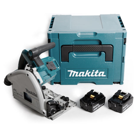 Makita DSP 600 GJ Akku Tauchsäge 36V (2x18V) Brushless + 2x Akku 6,0Ah + Makpac - ohne Ladegerät - Toolbrothers