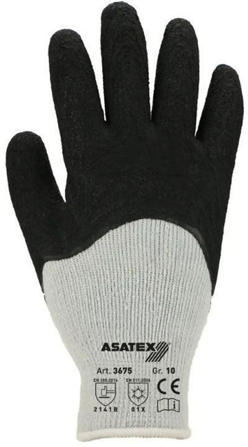 ASATEX cold protection gloves size 11 black/grey ( 4000371268 )