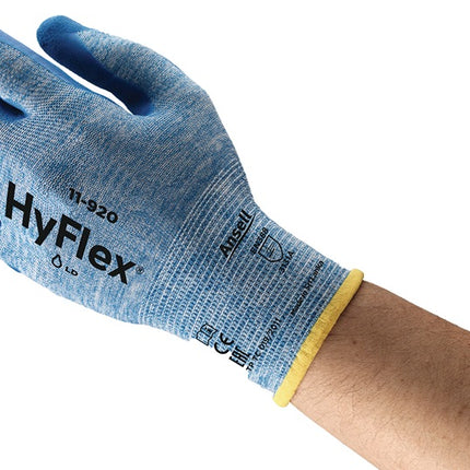 Guantes ANSELL HyFlex® 11-920 talla 9 azul (4000371344)