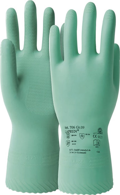 HONEYWELL chemical gloves Lapren 706 size 10 green ( 4000371621 )