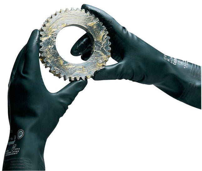 HONEYWELL chemical gloves Camapren 720 size 8 black ( 4000371639 )