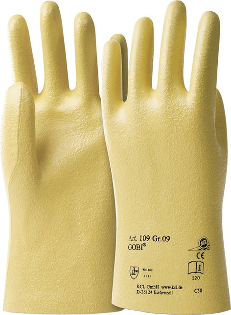 Guantes HONEYWELL Gobi 109 talla 9 amarillo ( 4000371670 )