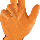 STRONGHAND disposable gloves Grip Orange size 8 orange ( 4000371938 )