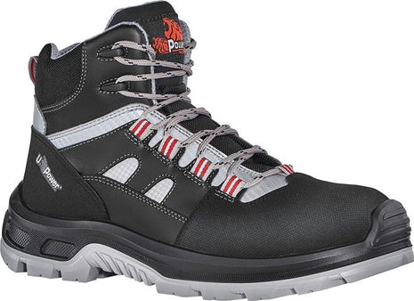 U.POWER Sicherheitsstiefel Cross Größe 44 schwarz/grau/rot ( 4000372124 )