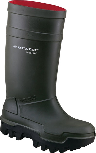 DUNLOP Botas de seguridad de invierno Purofort Thermo+ Full Safety talla 41 – 7 verde oscuro/negro (4000374131)