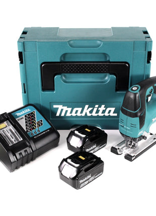 Makita DJV 182 RMJ Akku Pendelhubstichsäge 18V Brushless + 2x Akku 4,0Ah + Ladegerät + Makpac - Toolbrothers