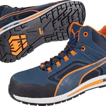 PUMA safety boots Crosstwist MID size 44 blue/orange ( 4000374569 )