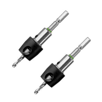Festool Avellanador perforador con tope de profundidad BSTA HS D3,5 CE ( 492523 ) + Festool Avellanador perforador con tope de profundidad BSTA HS D4,5 CE ( 492524 )