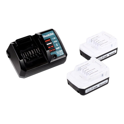 Kit combinado Makita cortasetos a batería UH 480 DZ + taladro a batería DF 347 DWE 14,4 V + 2x batería 1,5 Ah + cargador