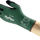 ANSELL Guantes HyFlex 11-842 talla 9 negro/verde (4000391309)