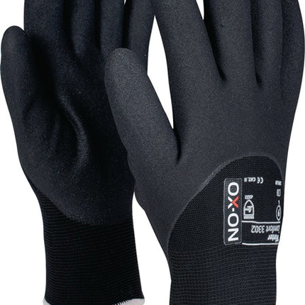 OX-ON Winter Comfort 3302 cold protection gloves size 9 black ( 4000391355 )