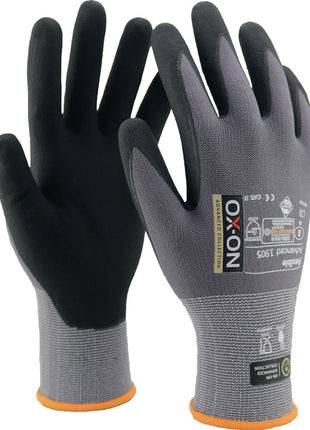 OX-ON Gants Flexible Advanced 1905 Taille 9 noir/gris clair ( 4000391387 )