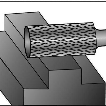 Fraise RUKO ZYA Ø 6 mm longueur tête 18 mm tige Ø 6 mm (4000602790)