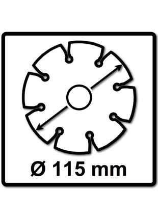 Bosch Trennscheiben für Metall - 115 x 22,23 mm, gekröpft - 25 Stück ( 2608600005 ) - Toolbrothers