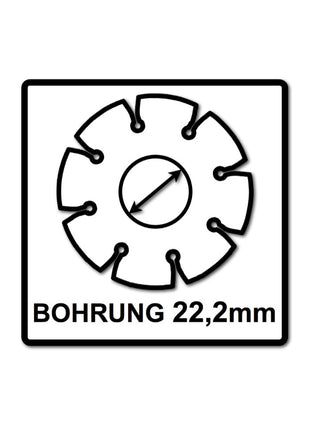 Bosch Trennscheiben für Metall - 125 x 22,23 mm, gekröpft - 25 Stück ( 2608600221 ) - Toolbrothers