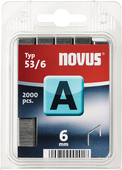 Grapa de alambre fino NOVUS tipo A 53 B.11,3 mm (4000813772)