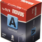 Grapa de alambre fino NOVUS tipo A 53 B.11,3 mm (4000813794)