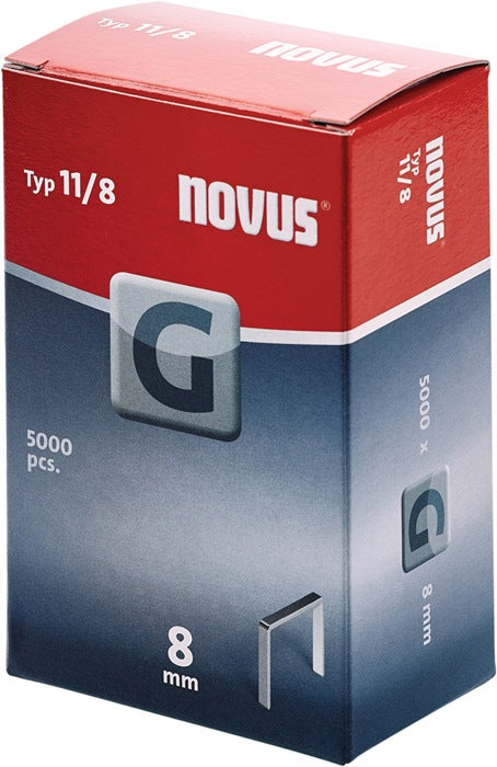 NOVUS clip de alambre plano tipo G 11 W10.6xL8mm (4000813888)