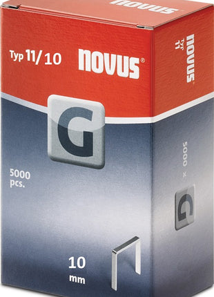 Serre-fil plat NOVUS G type 11 W10,6xL10mm (4000813890)