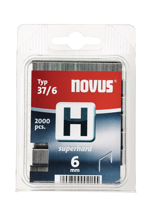 NOVUS grapa de alambre fino tipo H 37 ancho 10,6 mm (4000813896)