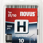 NOVUS grapa de alambre fino tipo H 37 ancho 10,6 mm (4000813900)