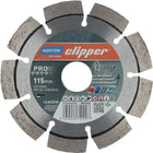 Disco de corte diamantado NORTON CLIPPER 4 x 4 Explorer Ø 115 mm diámetro 22,23 mm (4000818799)